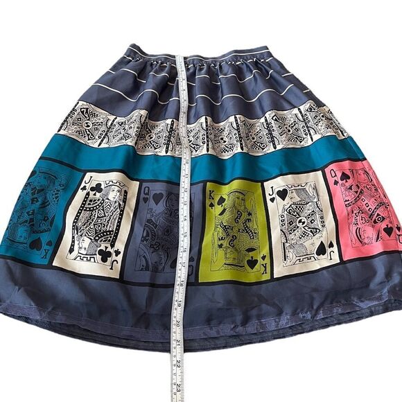 Anthropologie Edme and Estylle Pinochle Pleated Skirt - Picture 12 of 15